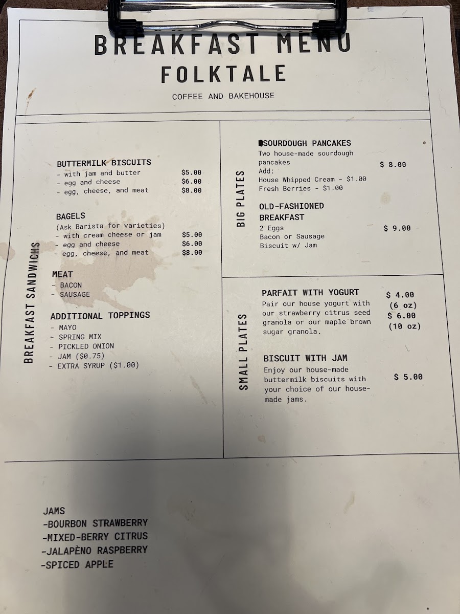 Menu Folktale Coffee & Bakehouse-4
