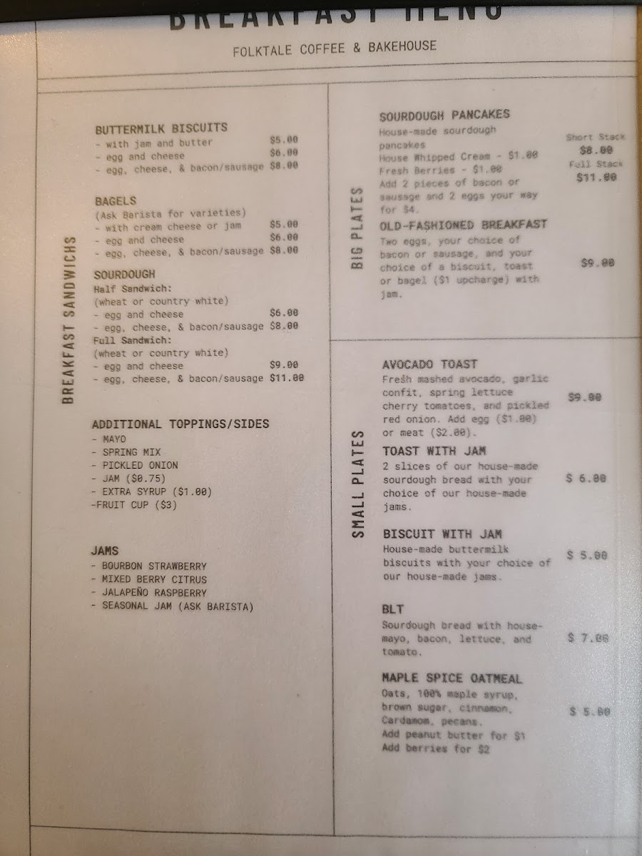 Menu Folktale Coffee & Bakehouse-6