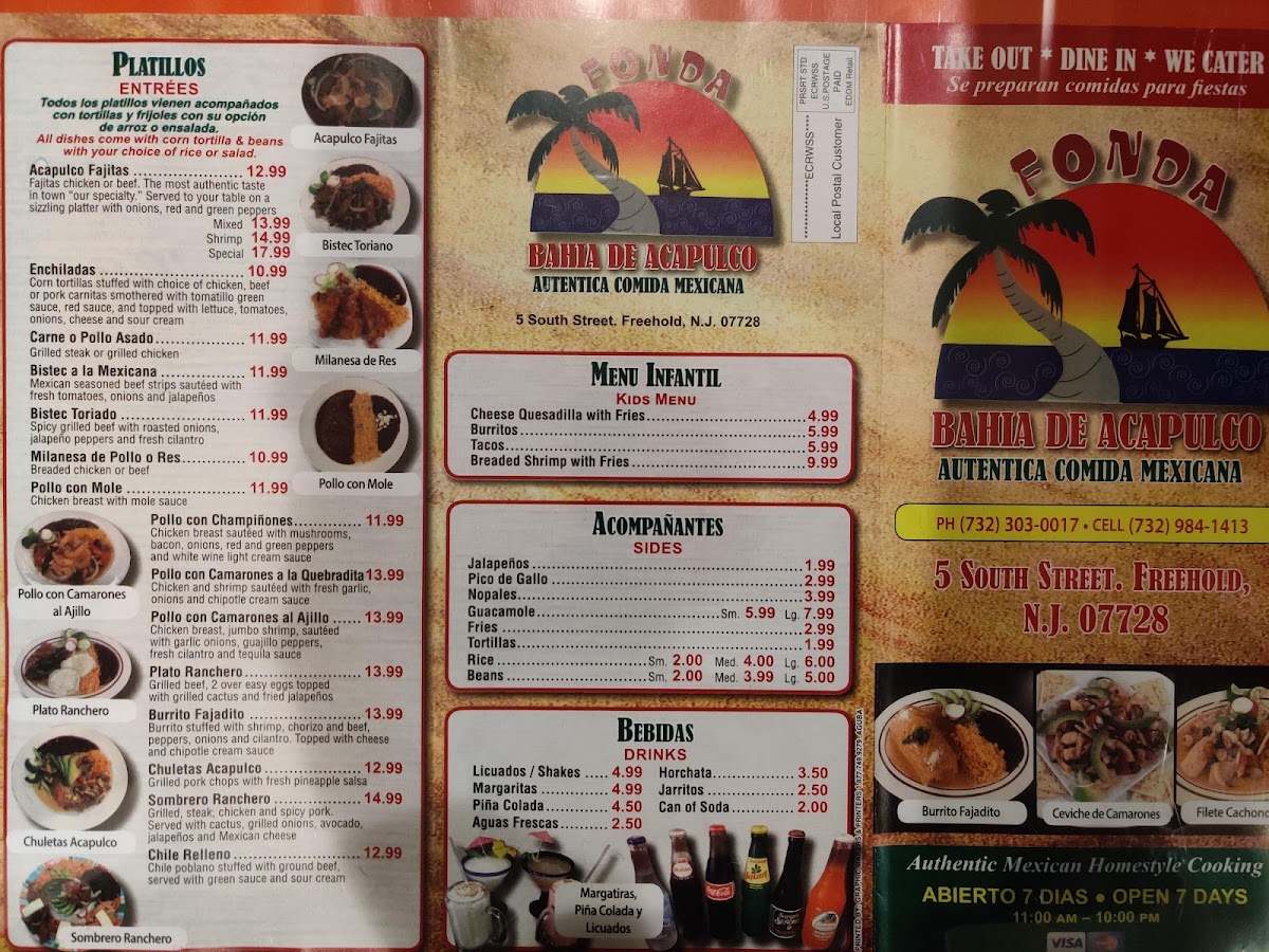 Menu Fonda Bahia De Acapulco-4