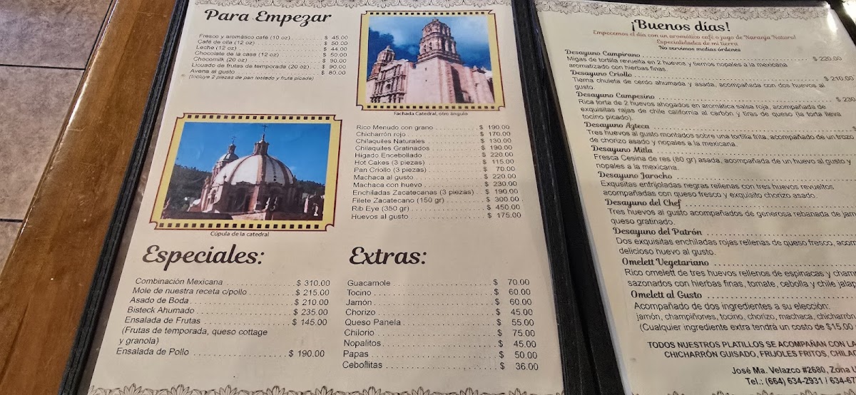 Menu Fonda La Finca-4