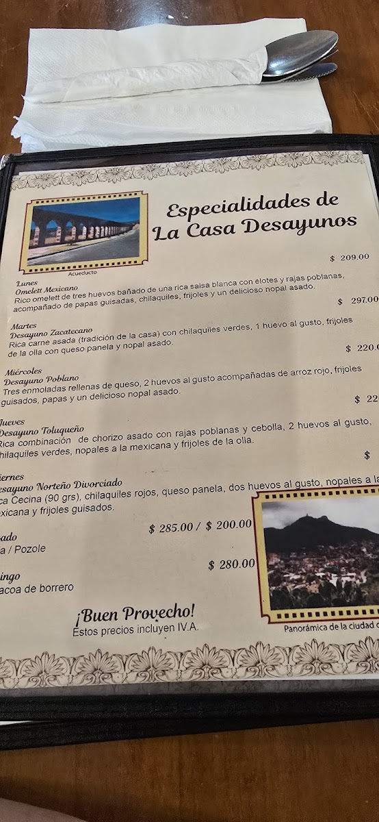 Menu Fonda La Finca-9