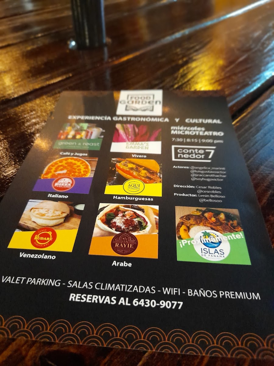 Menu Food Garden Panama-9