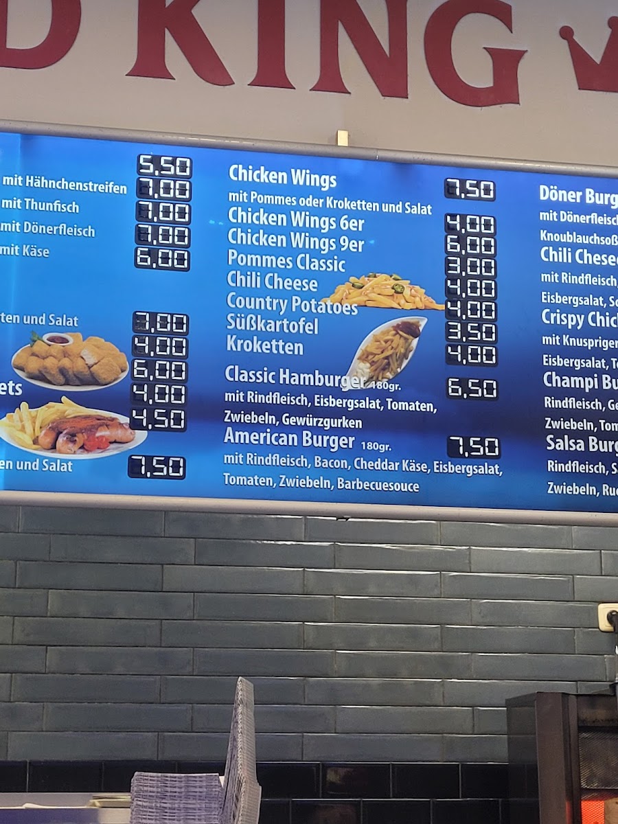 Menu Food King-5