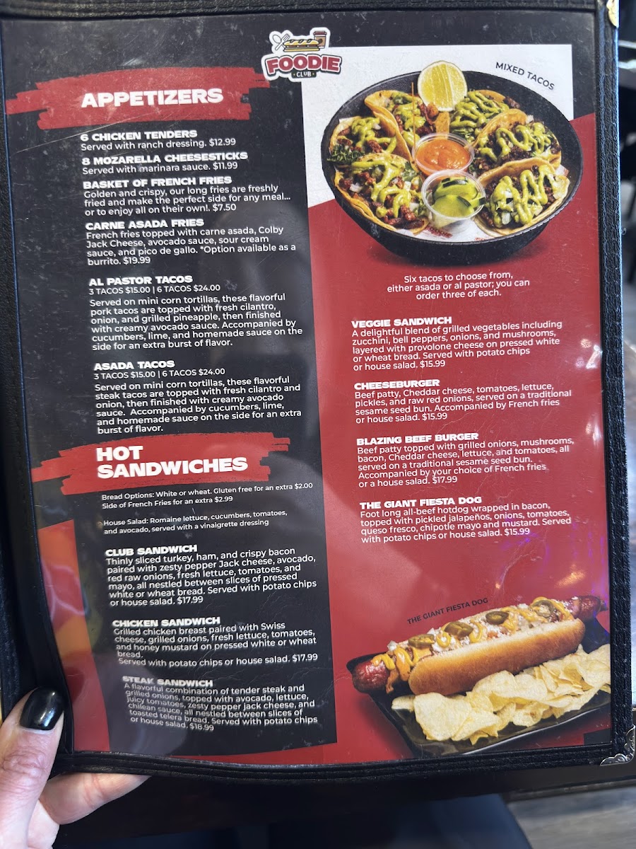Menu Foodie Club-3
