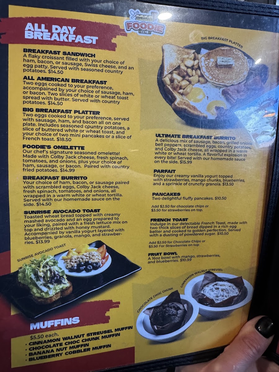 Menu Foodie Club-8