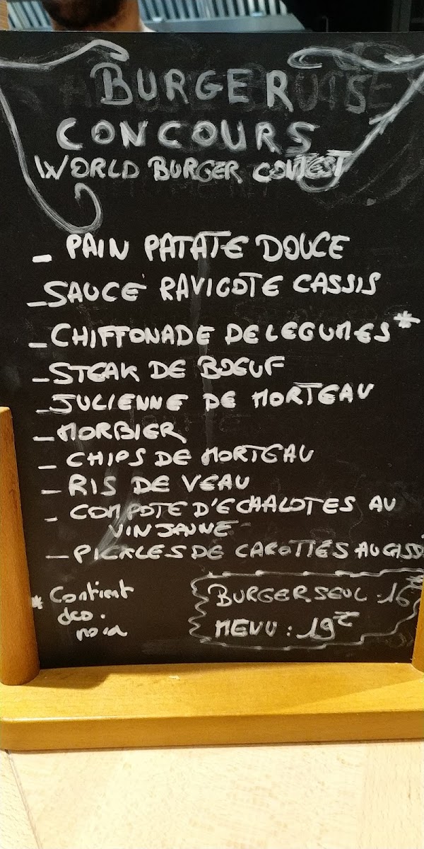 Menu Foodies Restaurant - Dijon Faubourg Raines-1