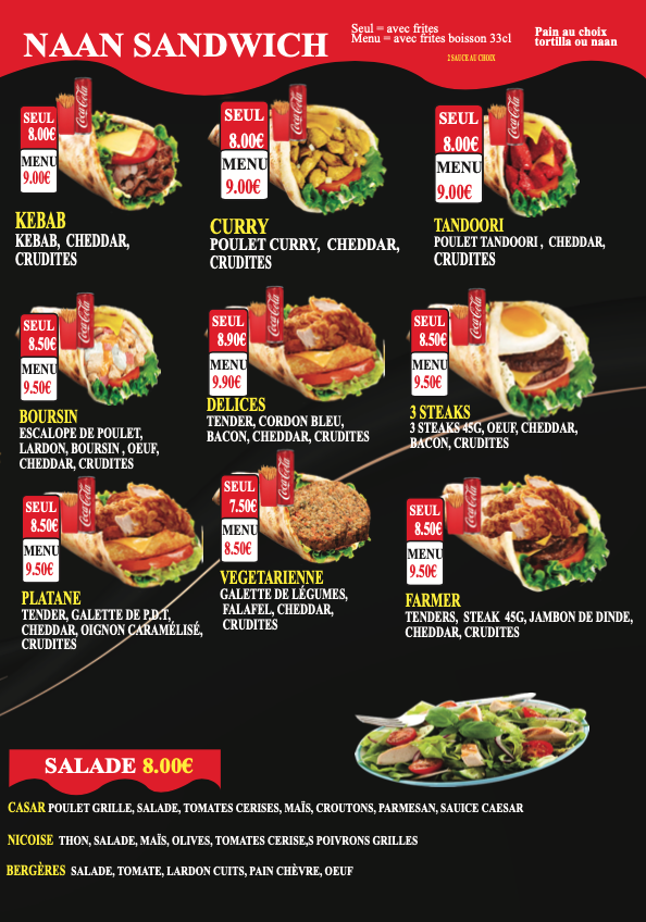 Menu Foody’S-1
