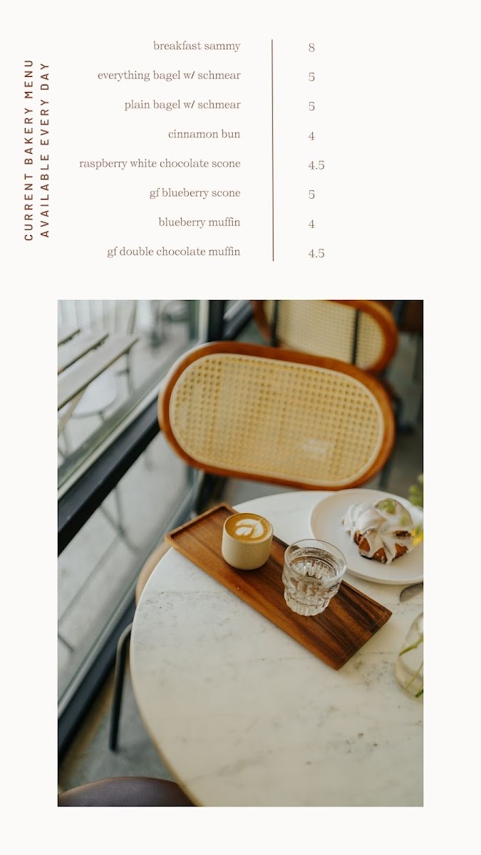 Menu For Keeps Coffee & Bakery-8