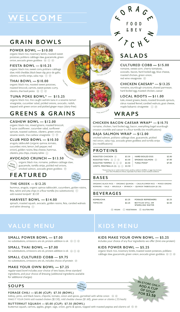 Menu Forage Kitchen-1