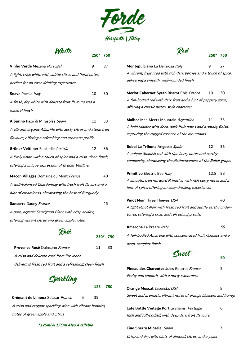 Menu Forde-1