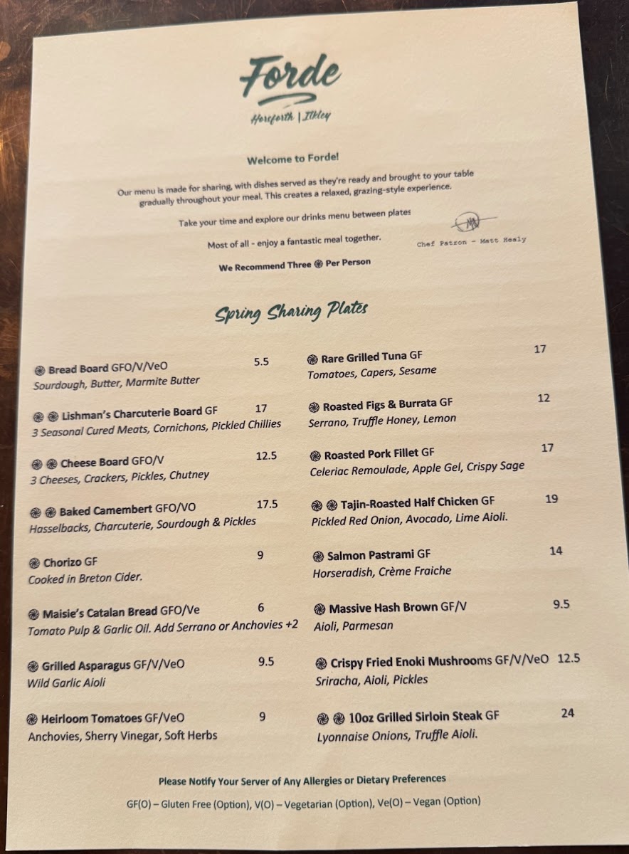 Menu Forde-3