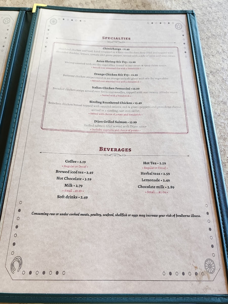 Menu Forest Lake Restaurant-1