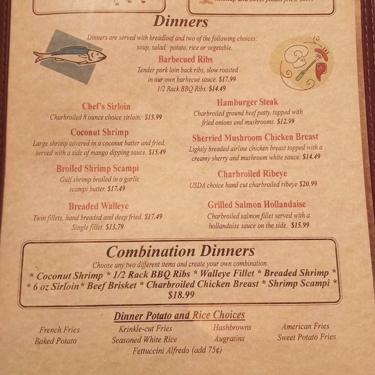 Menu Forest Lake Restaurant-7