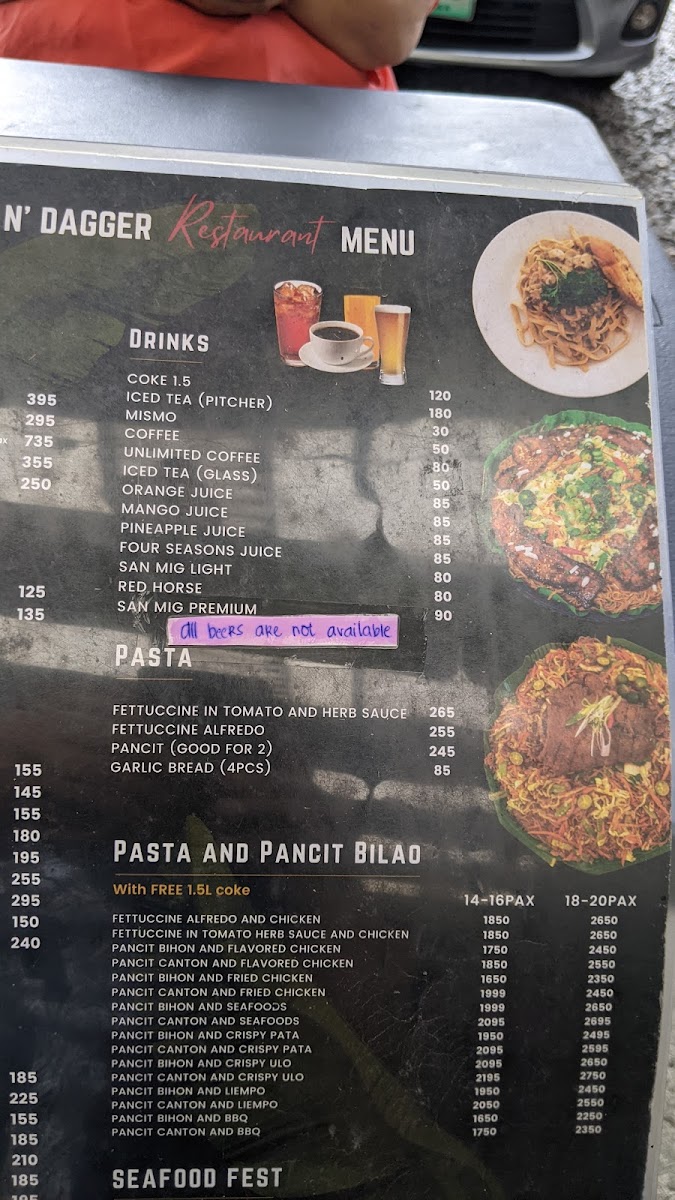 Menu Fork N' Dagger-1