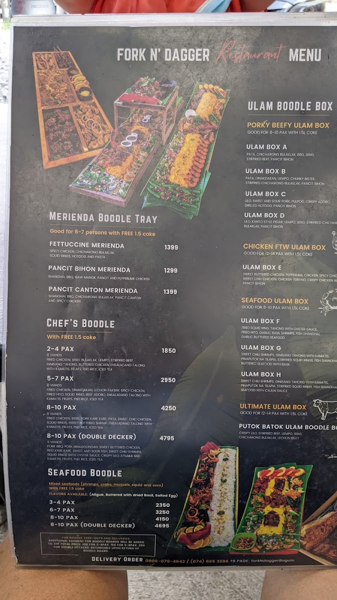 Menu Fork N' Dagger-4