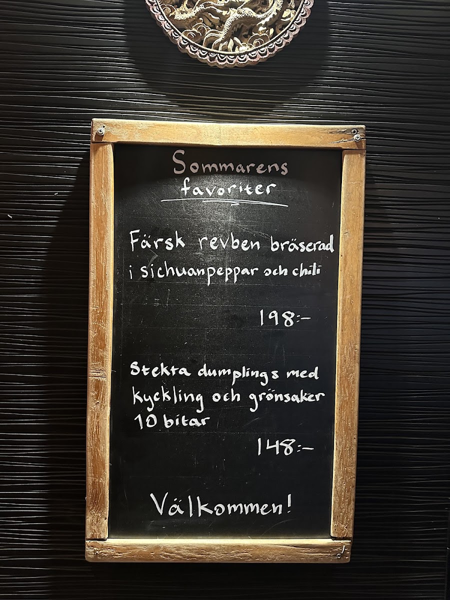 Menu Formosa Since 1968-5