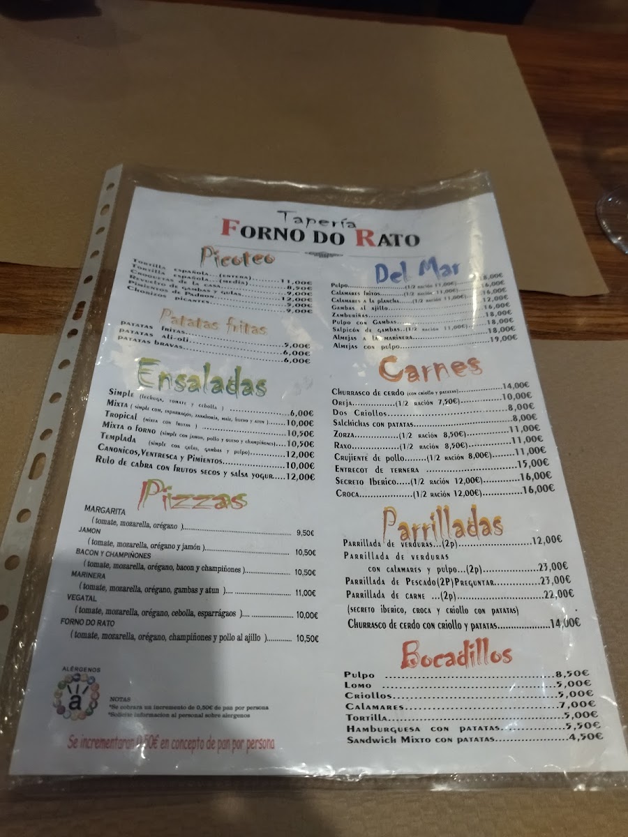 Menu Forno Do Rato-6
