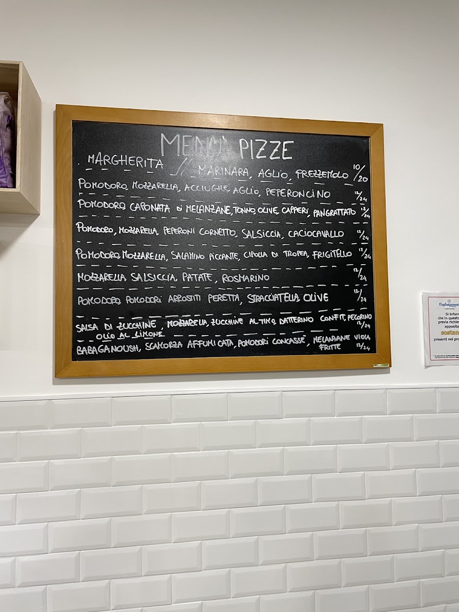 Menu Forno Levà - Pane E Pizza In Pala-3