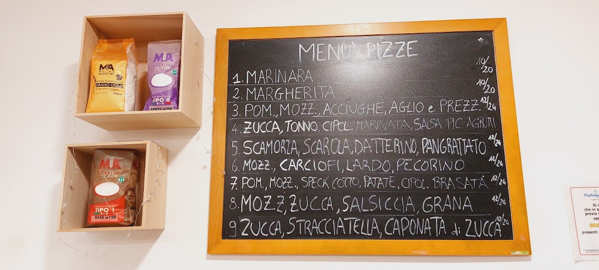 Menu Forno Levà - Pane E Pizza In Pala-4