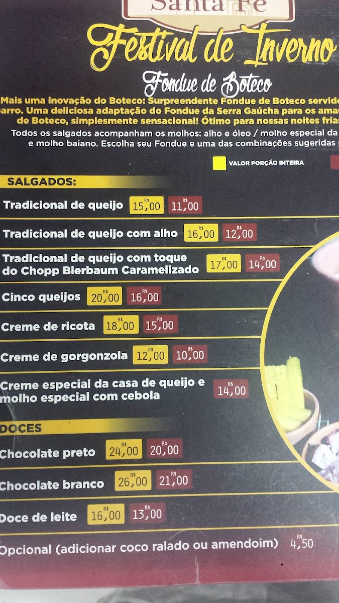 Menu Forno Santa Fé | Restaurante & Bar-3