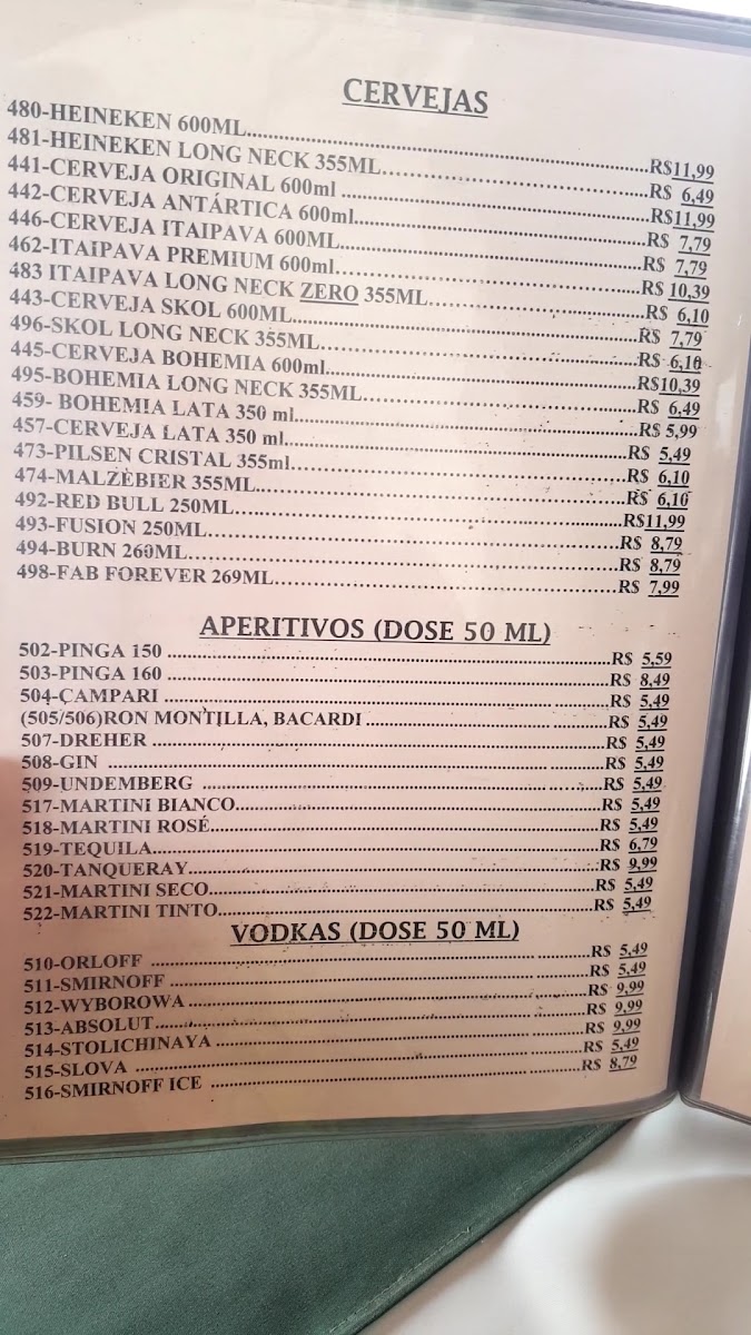 Menu Fortaleza Grill Restaurante-2