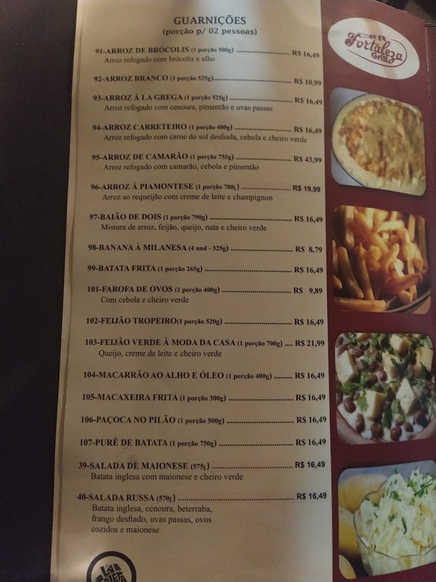 Menu Fortaleza Grill Restaurante-4
