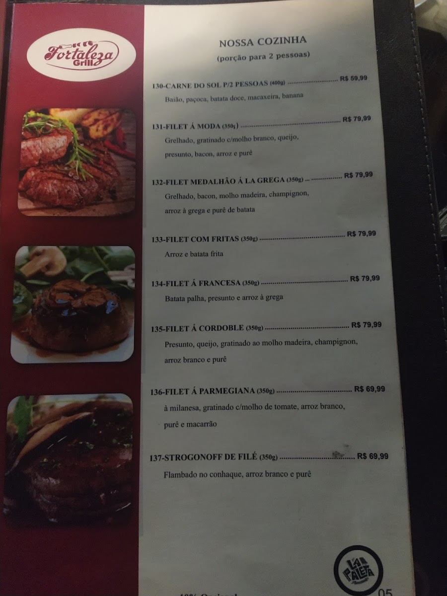 Menu Fortaleza Grill Restaurante-8