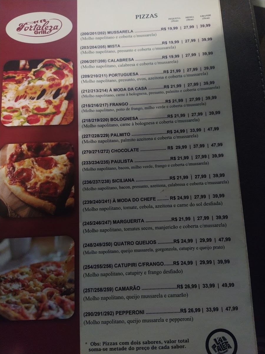 Menu Fortaleza Grill Restaurante-9