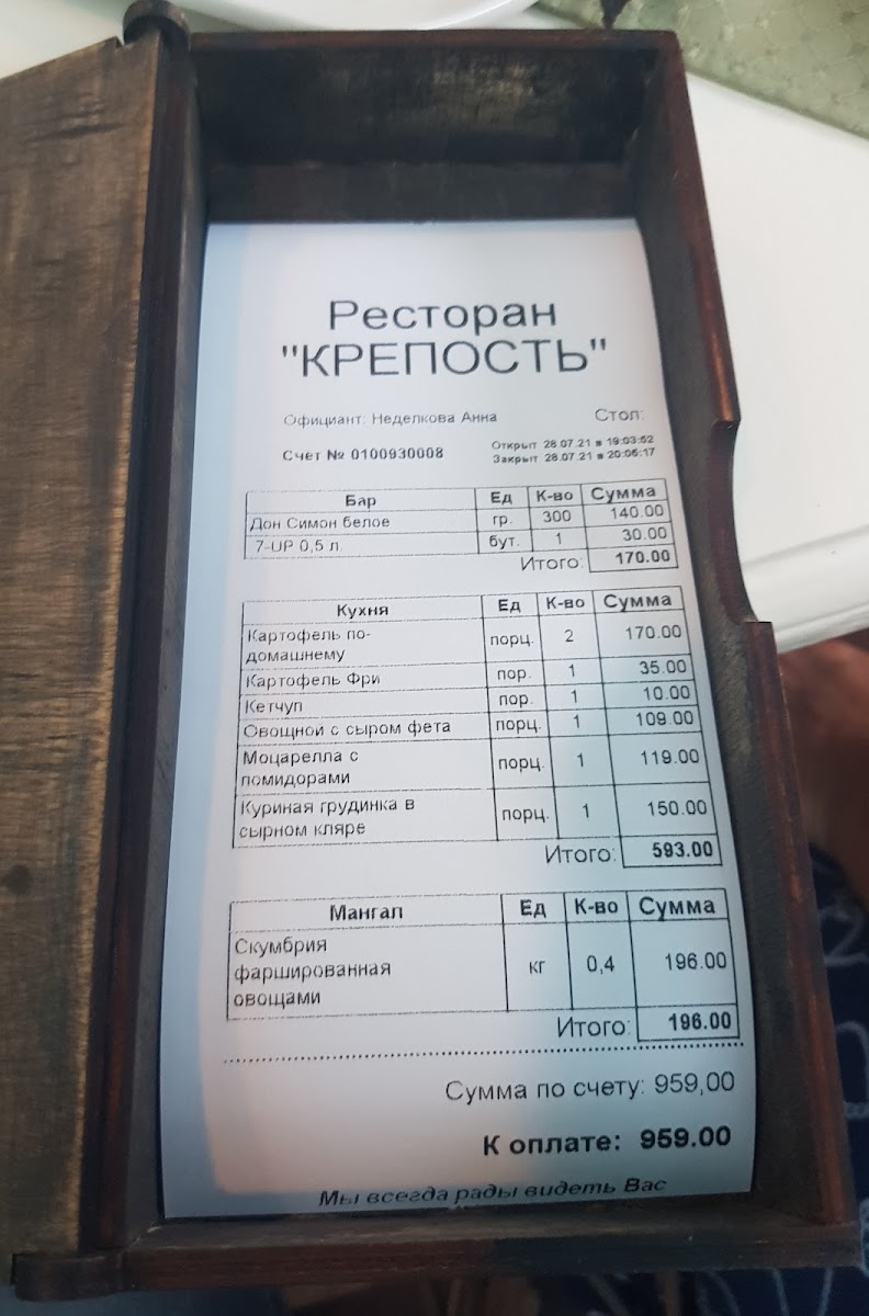 Menu Fortetsya-3