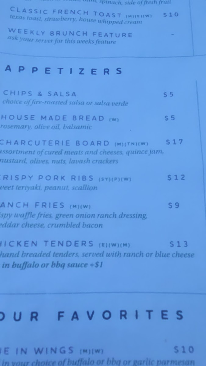 Menu Forty Niner - Rincon Mountain Grill-7