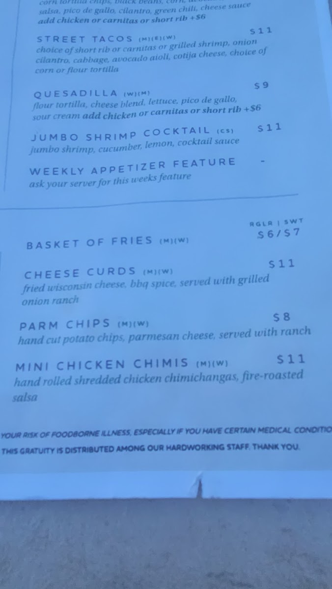 Menu Forty Niner - Rincon Mountain Grill-9