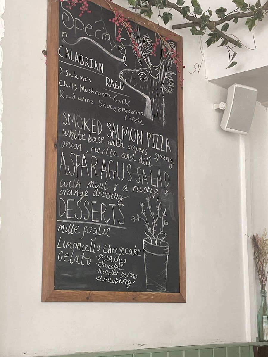 Menu Forza-4