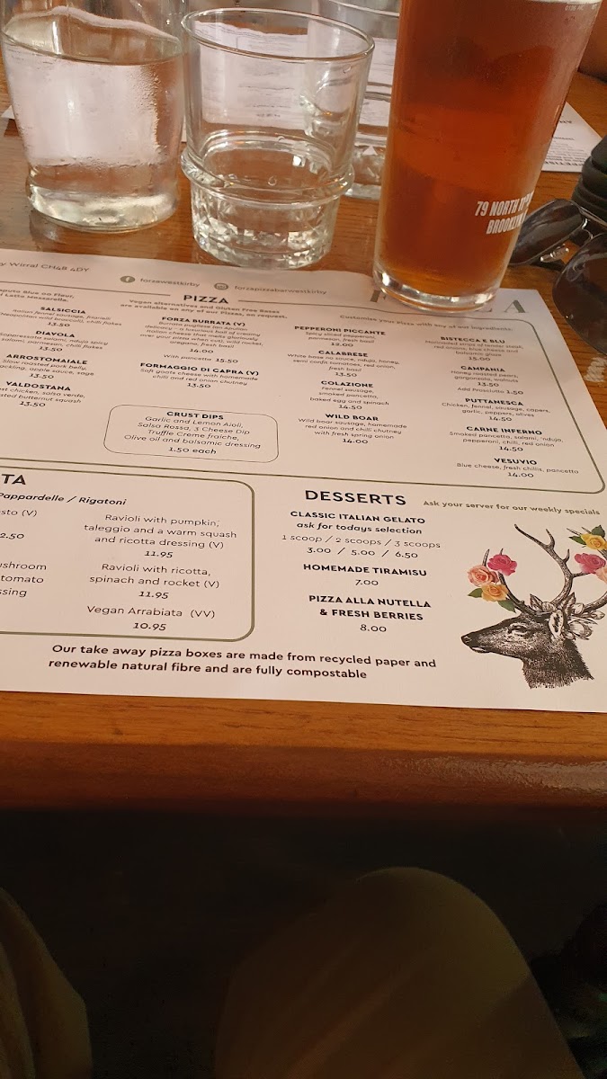 Menu Forza-9