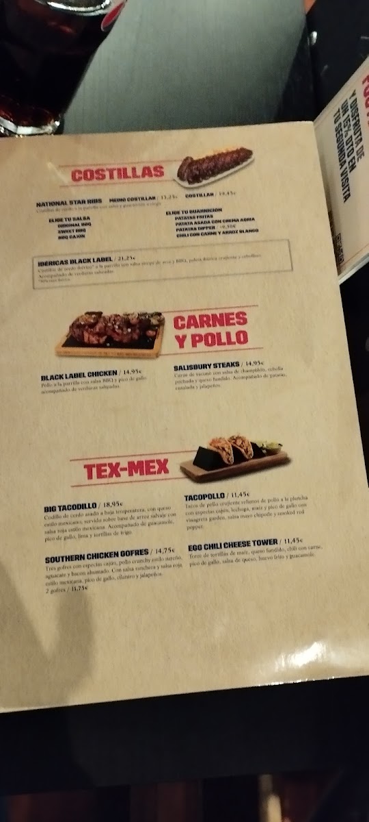 Menu Foster's Hollywood-10