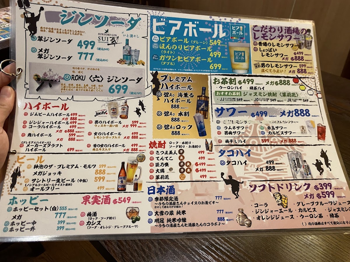 Menu Founded In 1967, Torijun Shinagawa Store-6