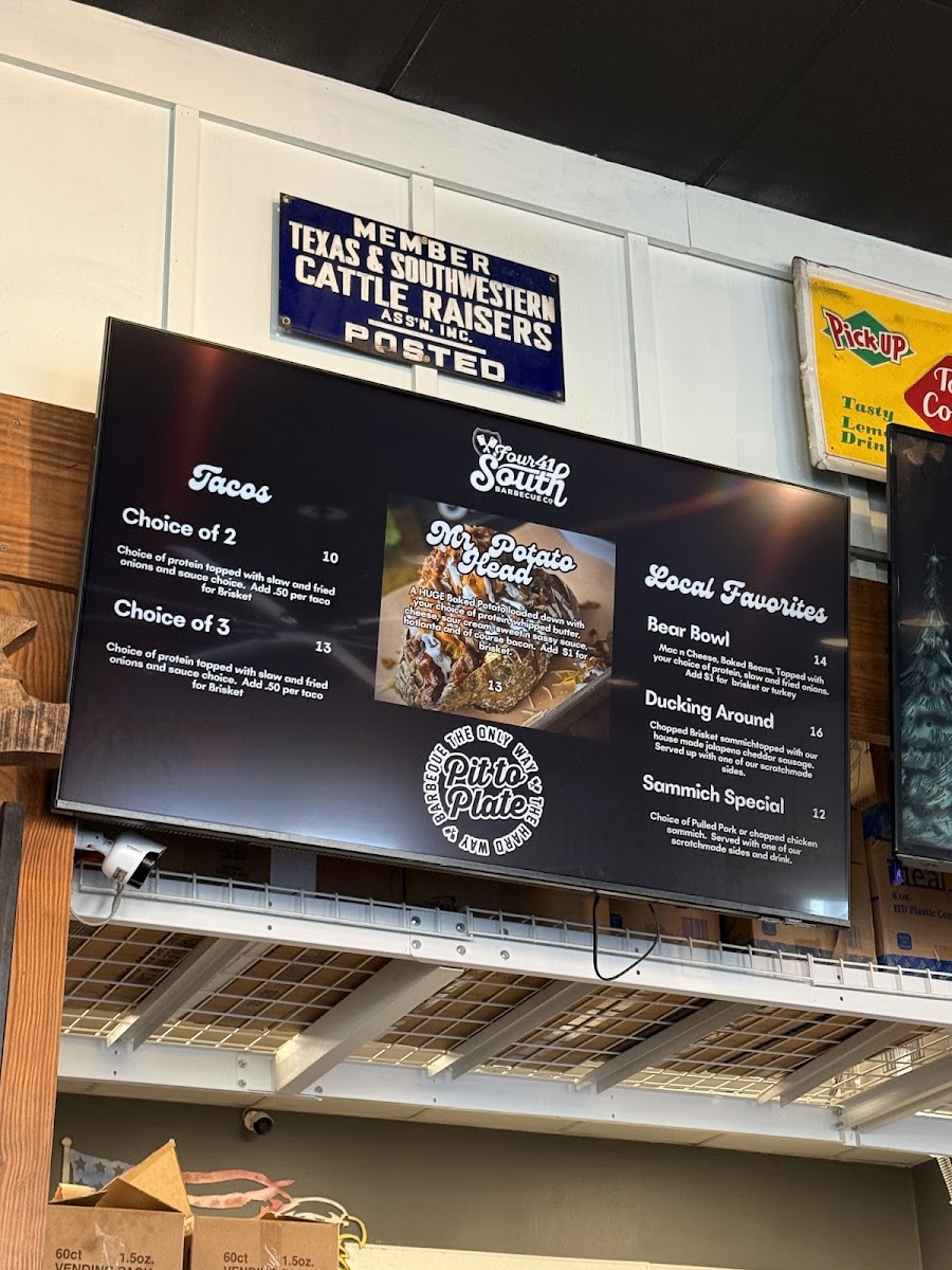 Menu Four 41 South Bbq Co.-2