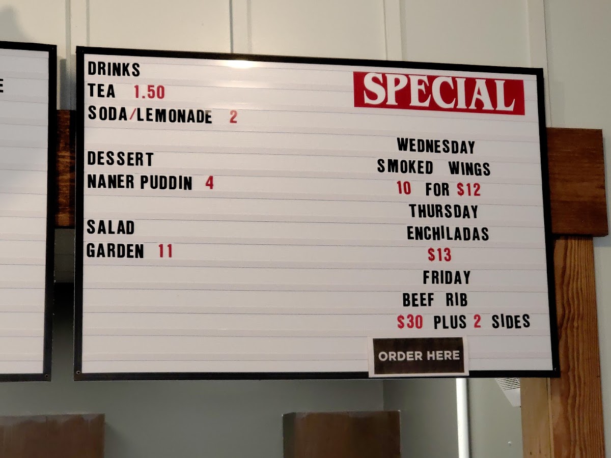 Menu Four 41 South Bbq Co.-5