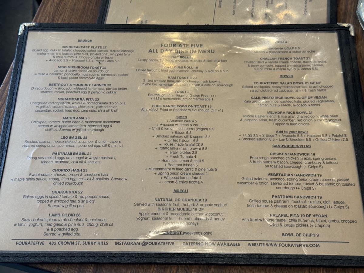 Menu Four Ate Five-6