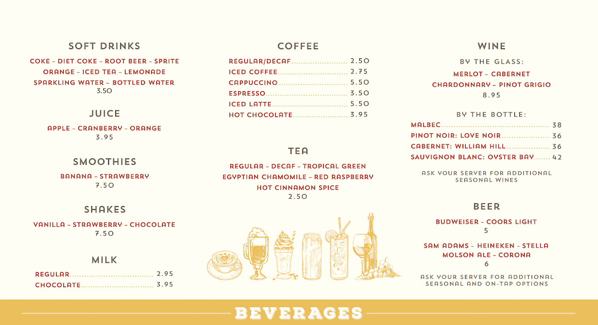 Menu Four Brothers Pizza Inn Restaurant-2