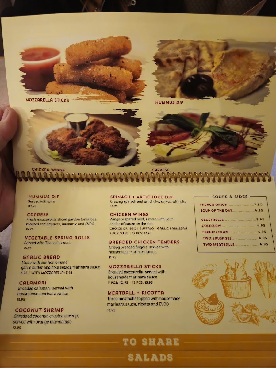 Menu Four Brothers Pizza Inn-8