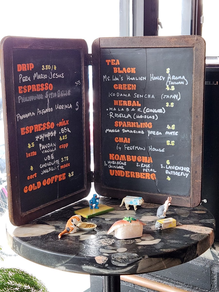 Menu Four Letter Word Coffee-1