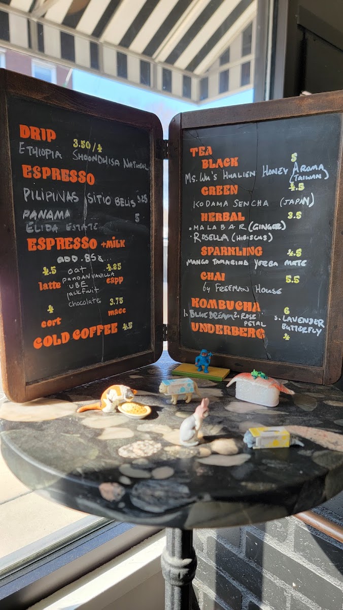 Menu Four Letter Word Coffee-4