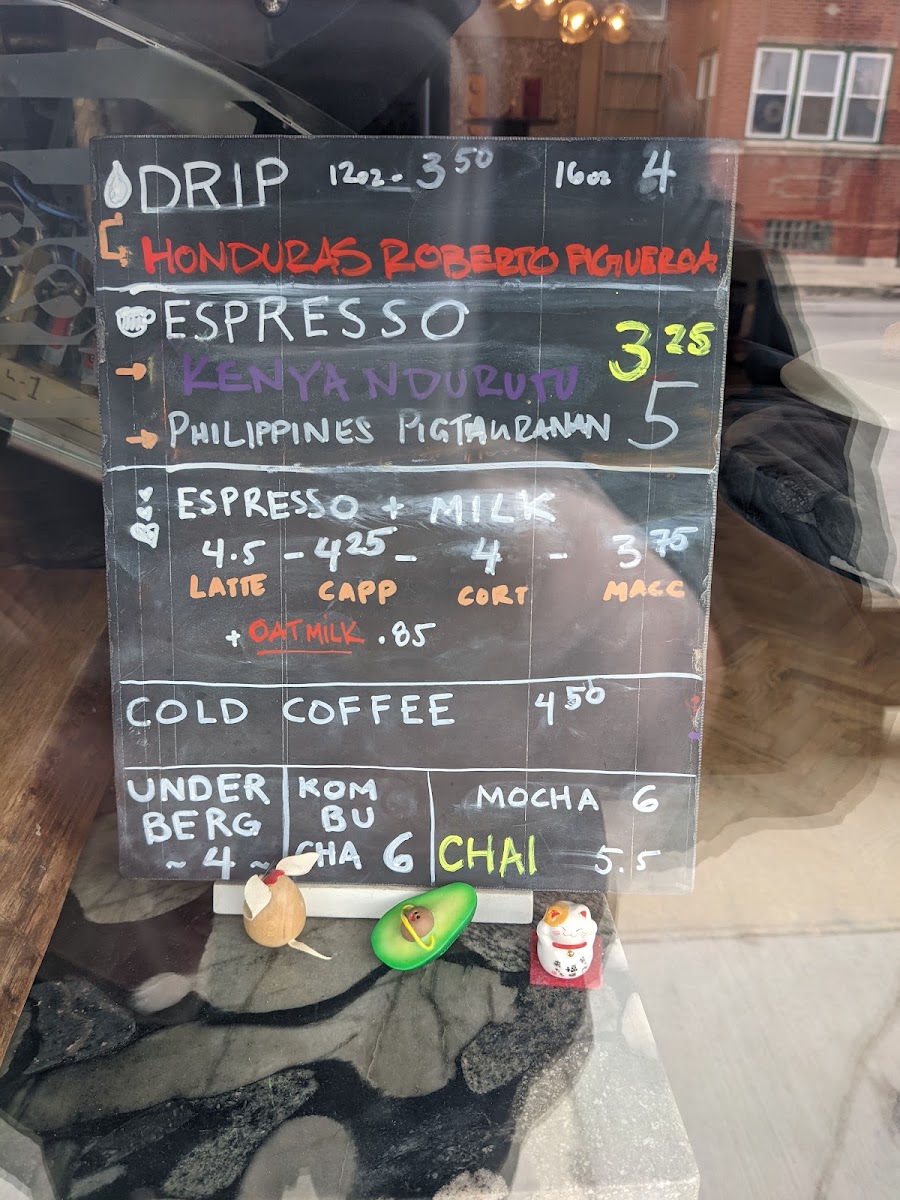 Menu Four Letter Word Coffee-9