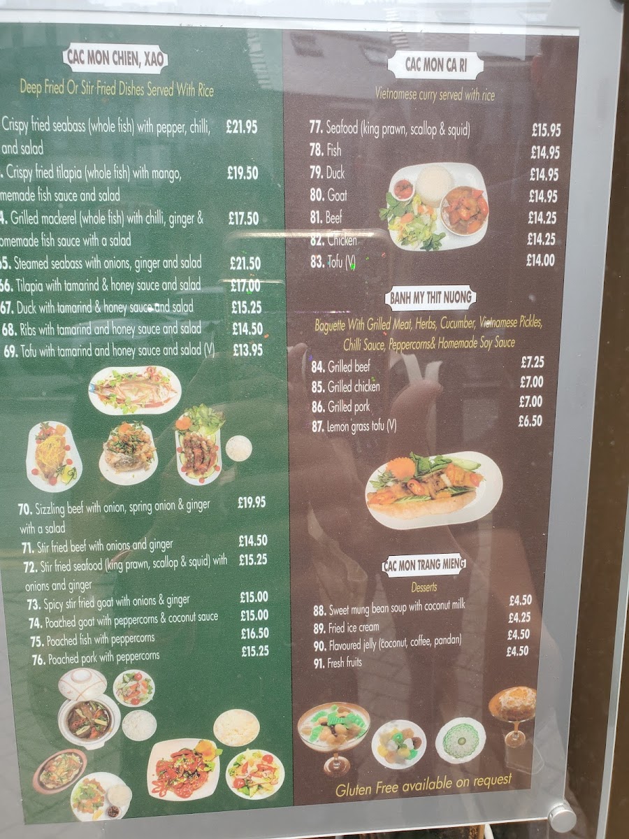 Menu Four Seasons Pho Vietnamese Restaurant-10