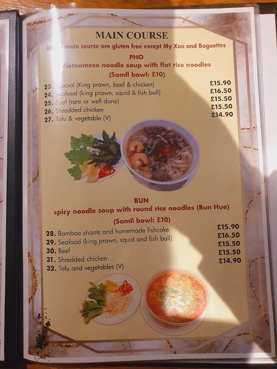 Menu Four Seasons Pho Vietnamese Restaurant-4