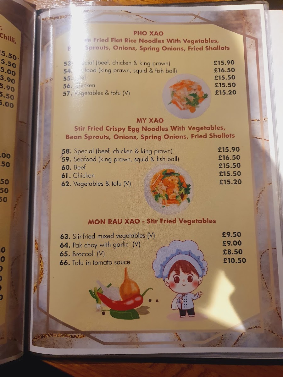 Menu Four Seasons Pho Vietnamese Restaurant-7