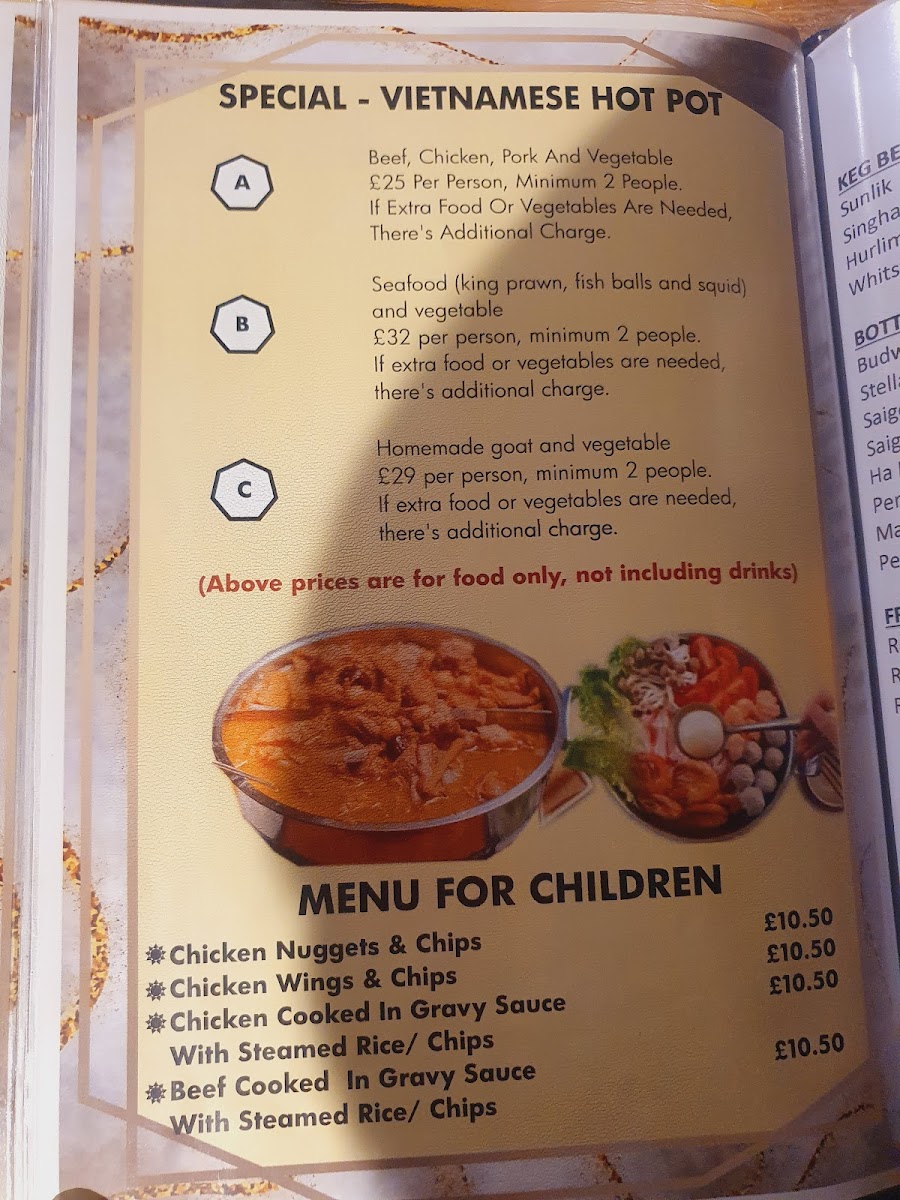 Menu Four Seasons Pho Vietnamese Restaurant-8