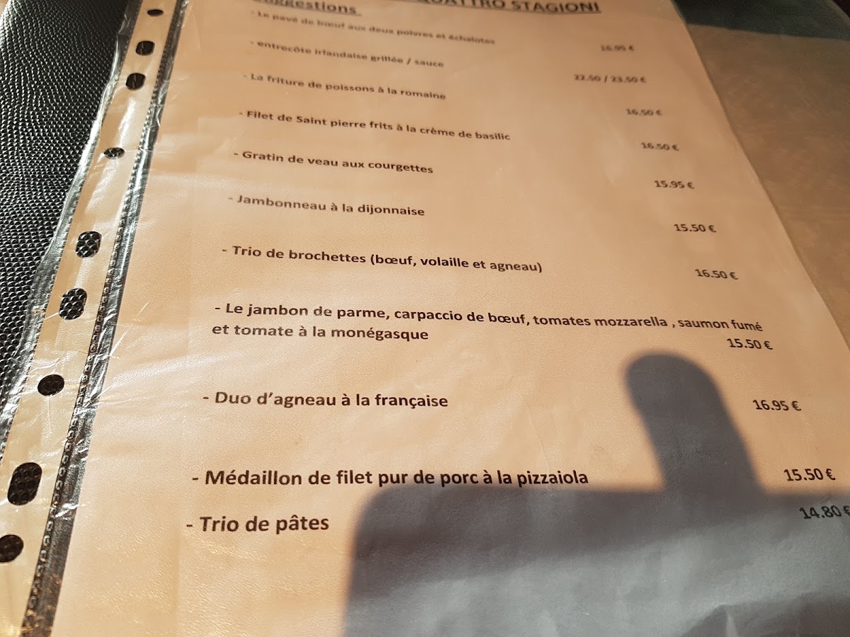 Menu Four Seasons-1