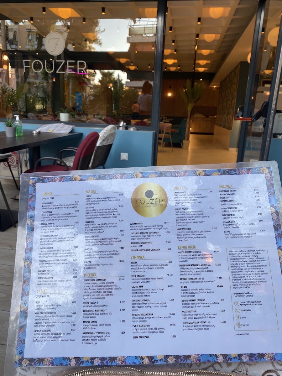 Menu Fouzer Restaurant & Cafe-10