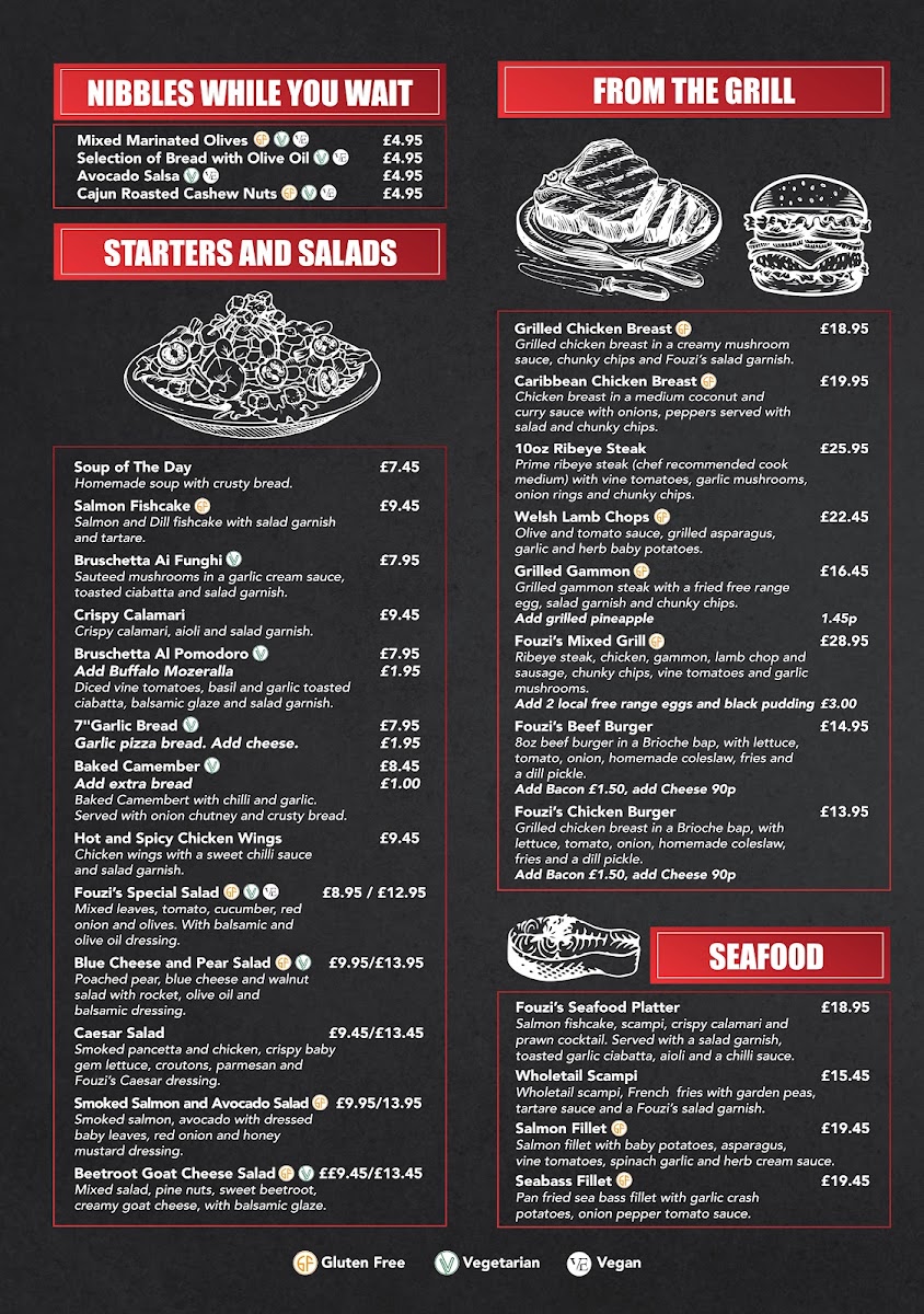 Menu Fouzi's Café Bar & Pizzeria-5